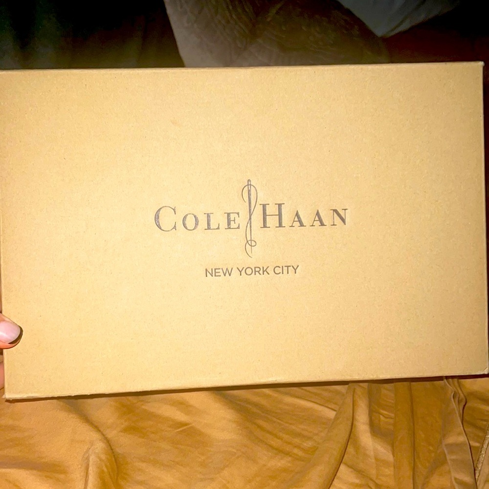 Cole HAAn size 8 women Chelsea pumps color Maple sugar Pat worn once
